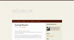 Desktop Screenshot of cedmax.net